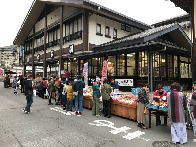 昼神温泉朝市