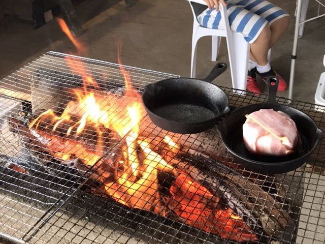 屋根付きBBQができて農場の方々がとてもお優しい。食材だけ持ってくれば大丈夫_野口農園