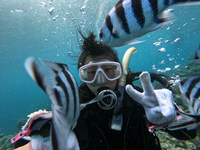だいぶ余裕も出てきました。_美ら海ダイビングセンター