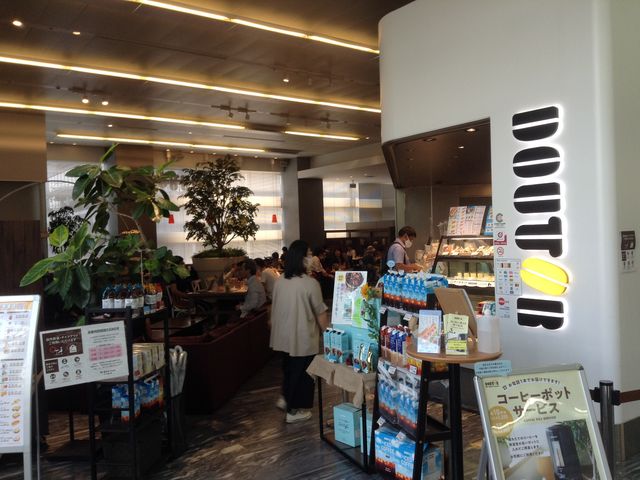 店頭_ドトールコーヒーショップ アレア品川店(GOURMET COFFEE DOUTOR)
