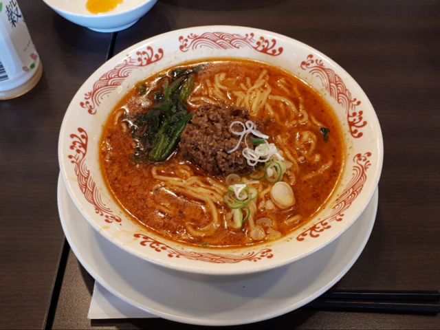 花椒と自家製ラー油担担麺_バーミヤン 厚木小野店