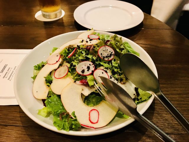 前菜のサラダ_Frutti di Mareフルッティディマーレ横浜