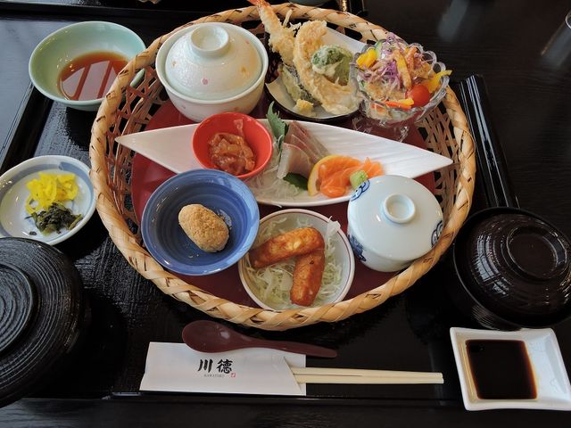 今回食べた御膳_いけす割烹 川徳