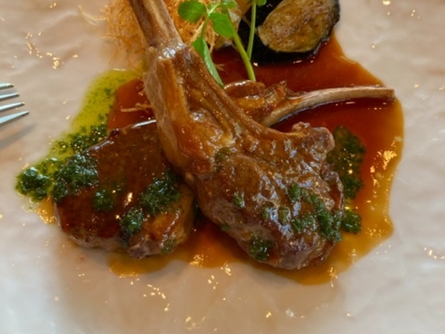 ラム肉は少しクセがあるけど、美味しいですよ。_伊良湖ホテル&リゾート
