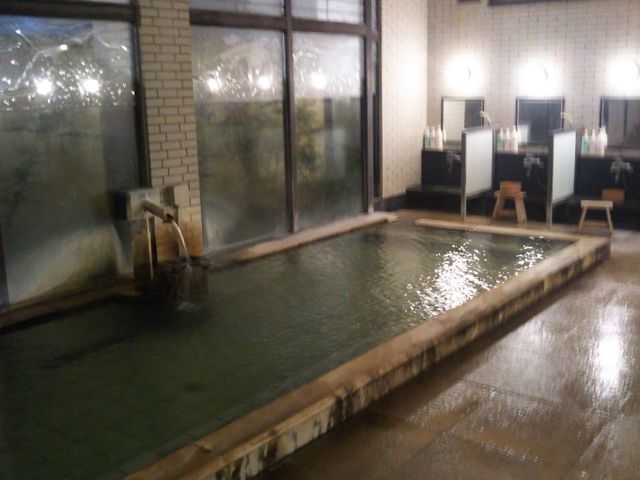 とてもゆったり風情の内湯_塩原温泉 旅館 上会津屋