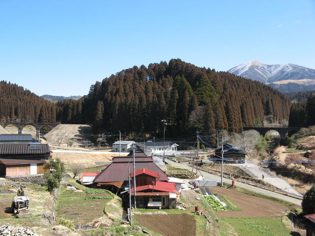堂山・汐井川橋梁_旧国鉄宮原線遊歩道