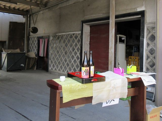 試飲会が開かれていいました。_笑亀酒造(株)