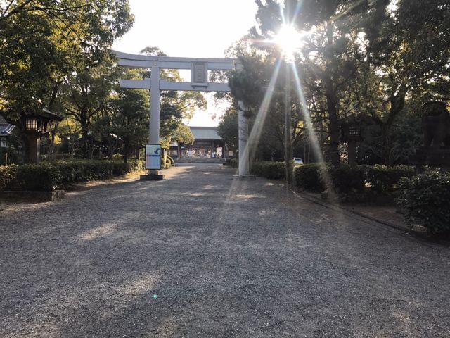 光さす!_大分県護国神社
