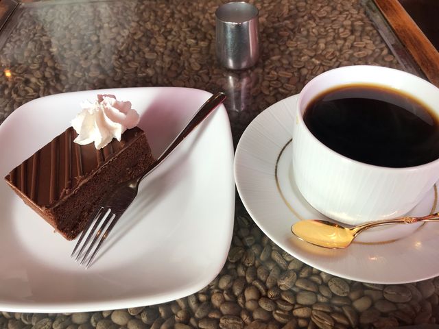 コーヒーセット_珈琲専門店 煉瓦