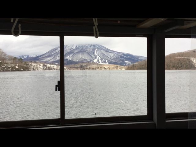 船内からの眺め_わかさぎ釣船釜鳴屋