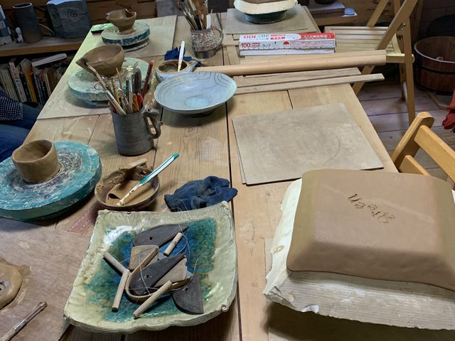 家族それぞれの作品。届くのが楽しみ♪_中伊豆窯ギャラリーダルシン