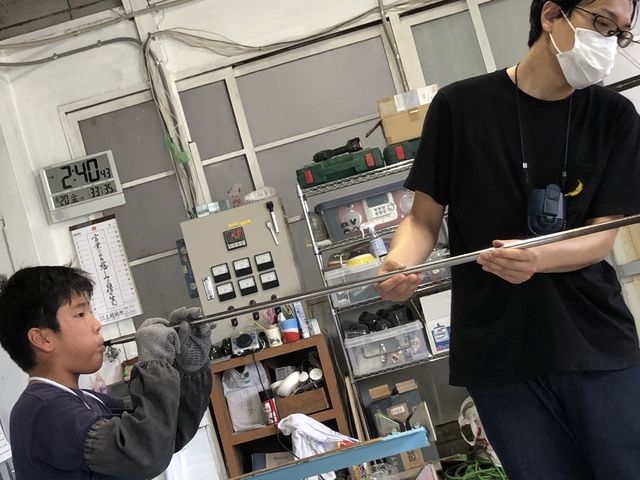 夏休みの工作に!!_伊香保ガラス工房 吹々