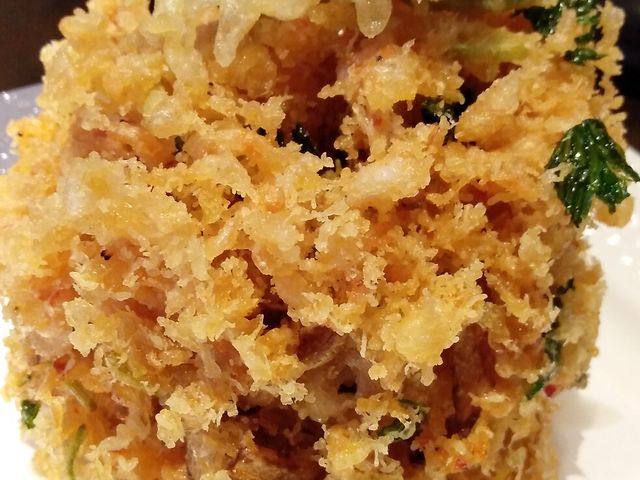 桜えびかき揚げ_海鮮食家「福一丸」