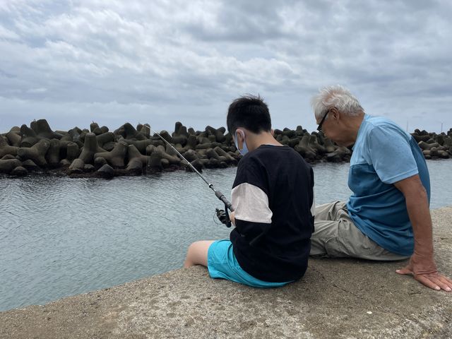 初釣り!_海の家 めぐ