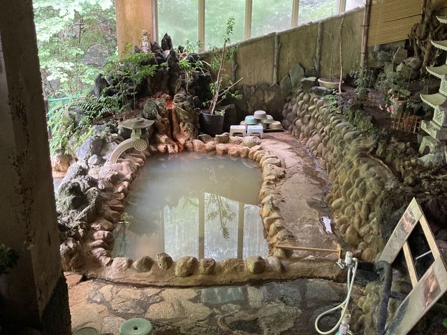 秘湯って感じで僕は好きです。_花の宿 湯之沢館