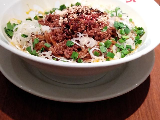汁なしあえタンタン麺_紅虎餃子房 セントラルスクエア静岡店