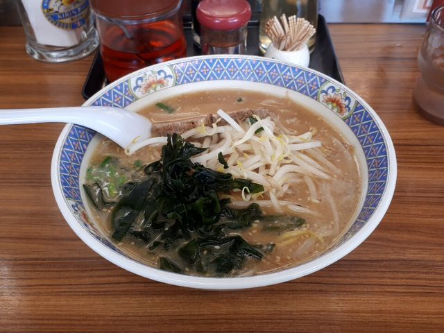 味噌らーめん_らーめん花樂上溝店