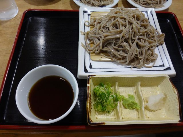 ざるそば。_そば一