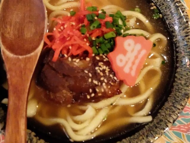 ソーキそば_沖縄居酒屋 侍ちゃんぷる 清水店