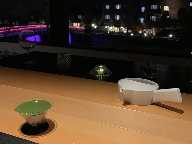 お茶と甘酒カクテル_茶心の宿 和楽園