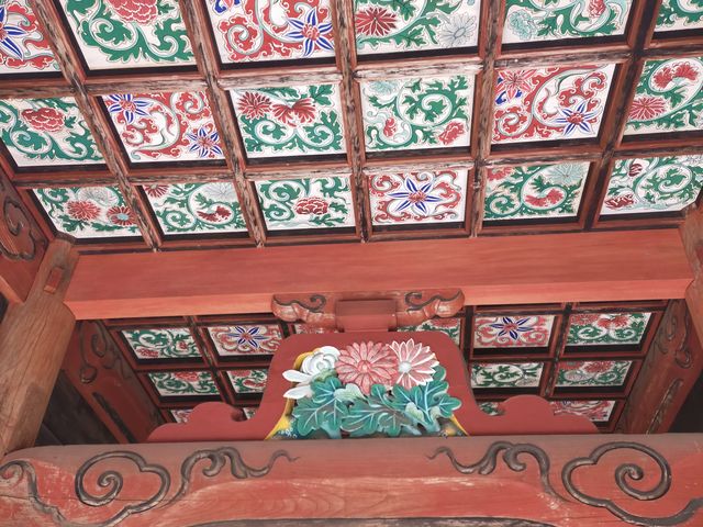 楼門の天井絵_小山寺(富谷観音)