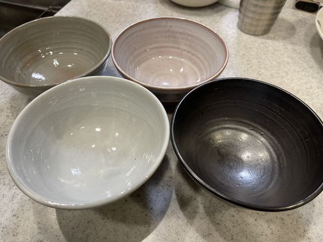 素敵なお茶碗をありがとうございました!_萩焼窯元 緑栄窯(りょくえいがま)
