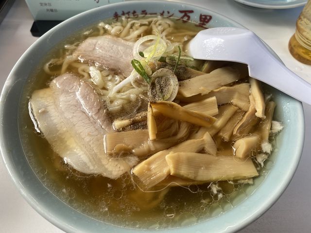 新店舗のラーメン_手打ラーメン 万里
