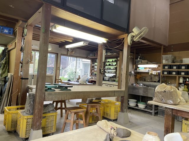 陶房にて_黒山陶房