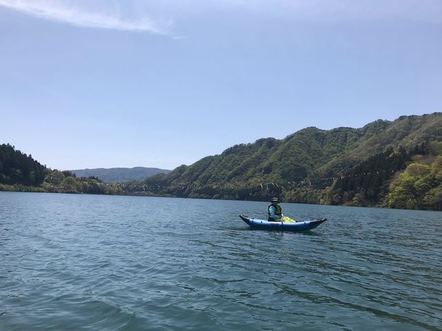 赤谷湖は鯉のぼりが泳いでいます_ノマドハウス