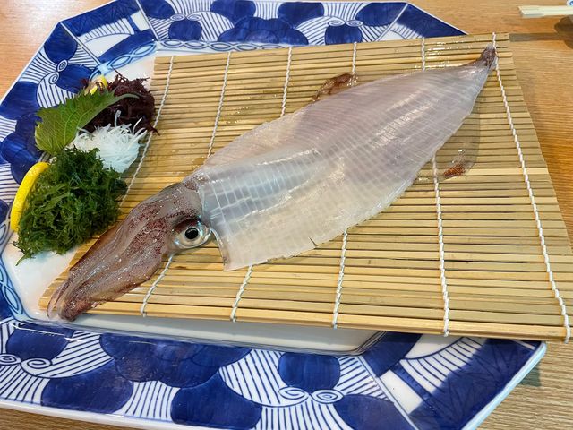 イカ刺し_海中魚処 萬坊