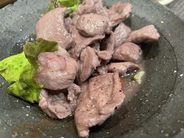 ラムのロースト。クセ全然なし。あとを引く旨さ。_きき酒家