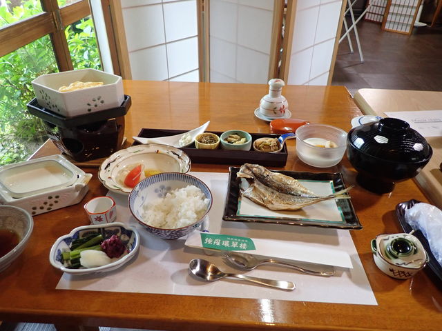 朝食_強羅 環翠楼