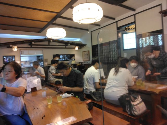 お店は綺麗で、ゆったりとしています。_一休庵