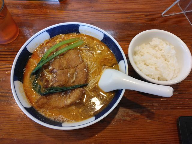 おいしい「ぱいこうだんだんめん」です。スープは抜群です。辛いものではありません。_支那麺 はしご 新小岩店