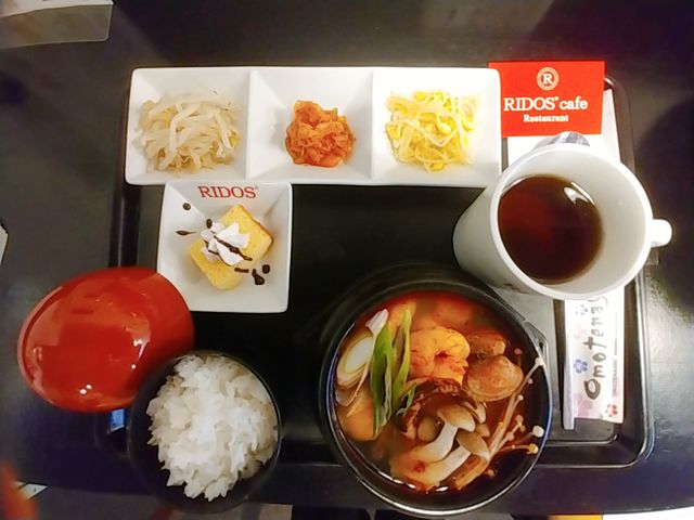 海鮮スンドゥブ1100円(税込)_RIDOS cafe リドスカフェ 八柱店