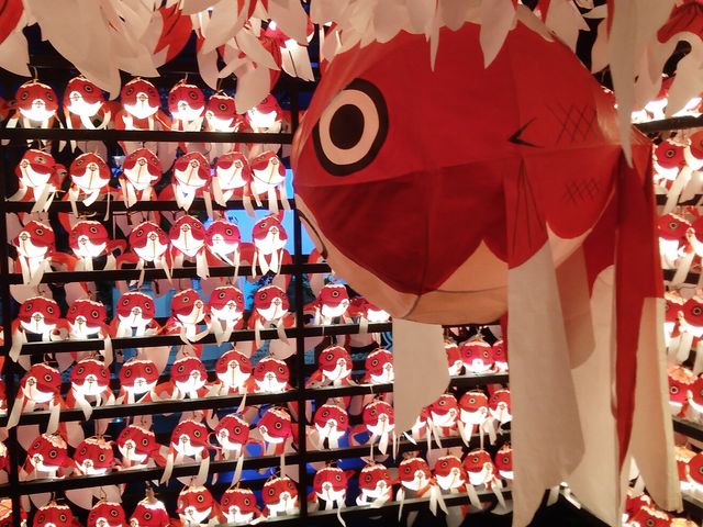 金魚の提灯_奈良金魚ミュージアム(NARA KINGYO MUSEUM)