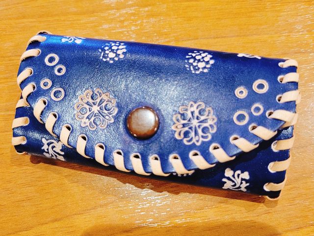 作ったキーケースです_Soul Leather 革魂
