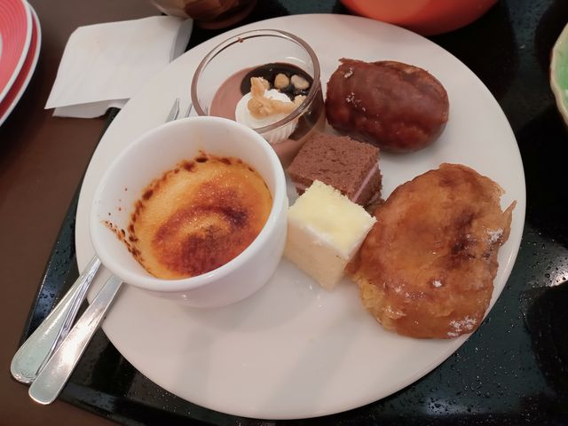 プリンとフレンチトーストも柔らかくて美味でした_ホテル法華クラブ函館 レストラン「ローズ」