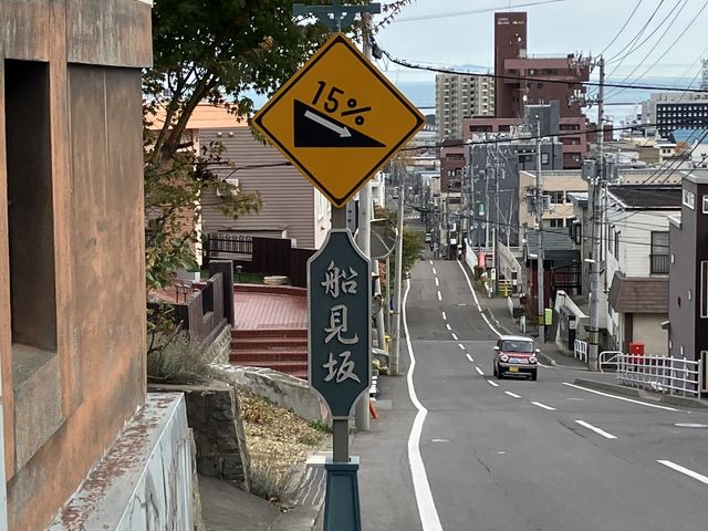 テレビなどでも時々出てくる船見坂に行けて良かったですが、早速足にきました。_船見坂