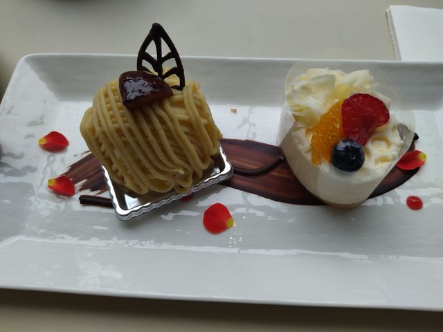 モンブランと_THE SAIHOKUKAN HOTEL