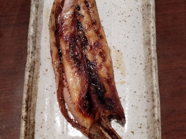 さんま開き焼き・580円_大衆食堂 定食のまる大 静岡北口店