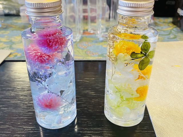 左のが娘が作ったものですが、娘の方が上手にできました(笑)_横浜サロンドブロッサム