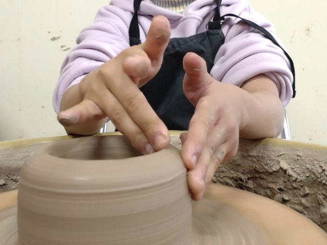 ろくろ体験_南阿蘇焼窯元
