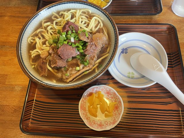 肉そば_一休食堂