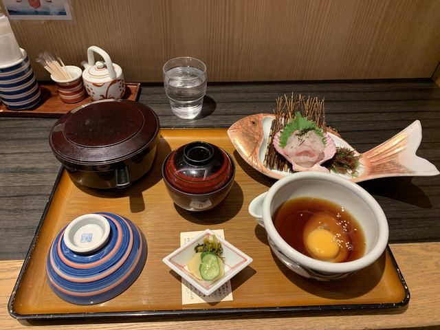 鯛めし_郷土料理 かどや 大街道店