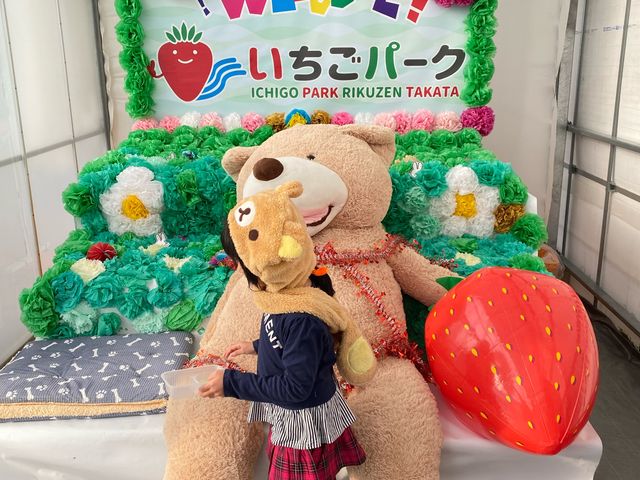 撮影スポットあり♪_せせらぎ いちごパーク
