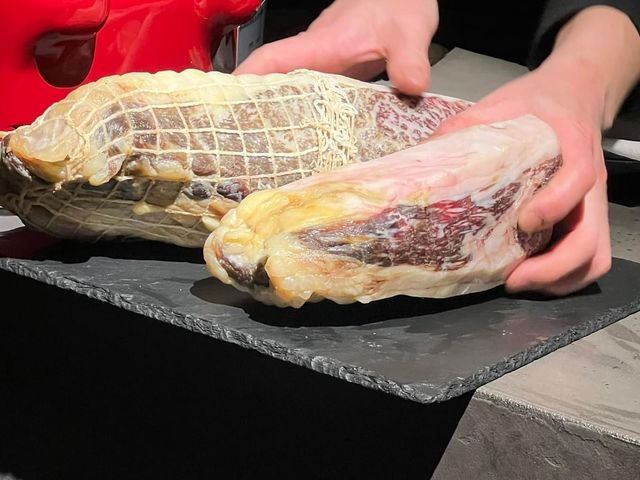 和牛生ハム_YANAGI TePPaN UNBORN GASTRONOMY