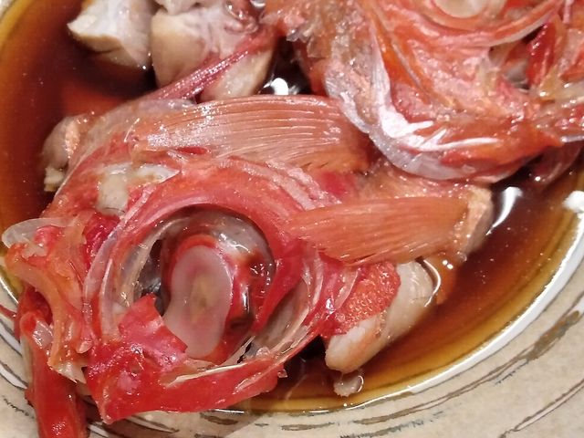 金目鯛の煮つけ_しずおか居酒屋 貴丸 ふじのくに安全安心認証