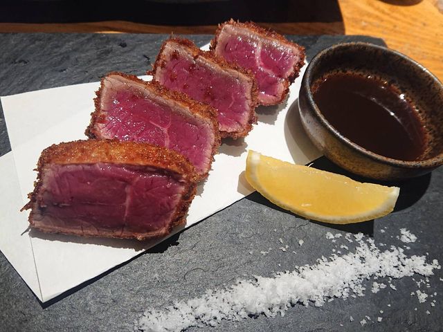 レアヒレカツ_旬魚旬菜 極DINING 若旦那 新潟駅前店