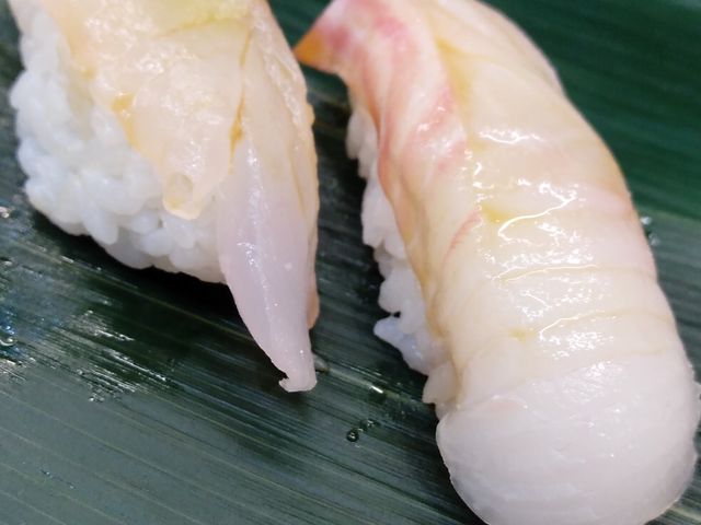 スズキ/松川カレイ_仙令鮨 仙台駅鮨通り店